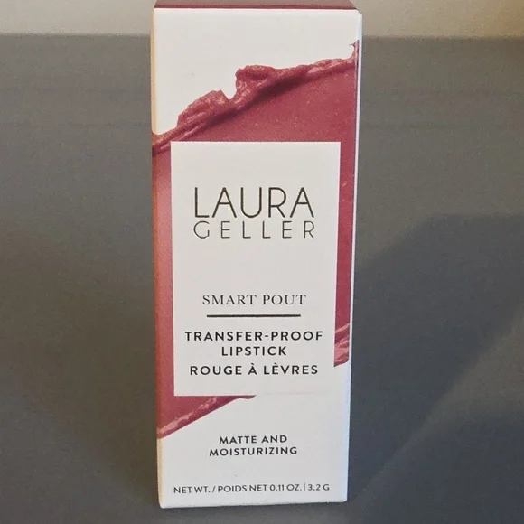 LAURA GELLER NEW Smart Pout Transfer Proof Matte Lipstick - Whiz - Picture 2 of 5